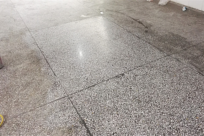 水磨石地面翻新打样