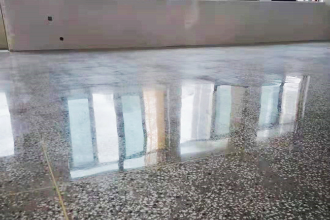 水磨石地面固化