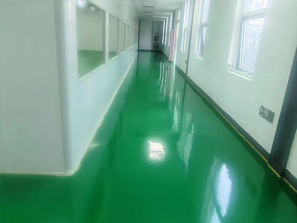工程案例|汉小黑（佛坪）食品有限公司——旧环氧地坪改造