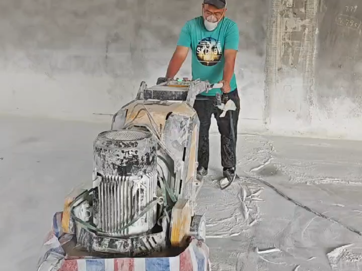 水磨石打磨