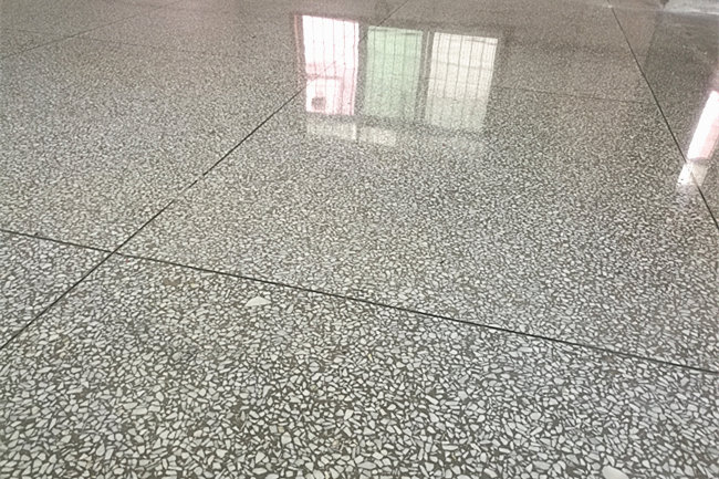 樊城联谊路2号——办公楼水磨石水晶渗硅
